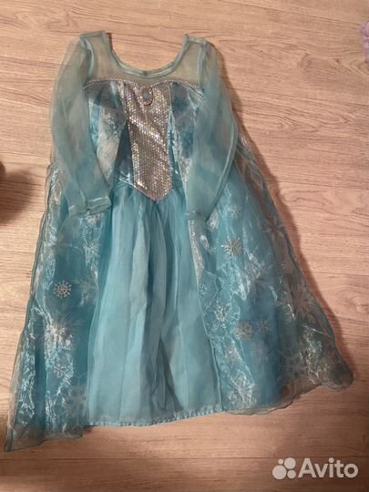 Платье эльзы h&m 122/128