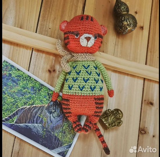 Вязаные игрушки ручной работы