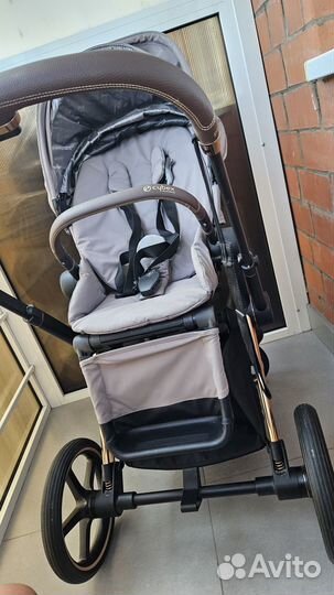 Коляска Cybex Priam III 2 в 1 Rose Gold - Grey