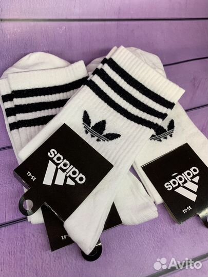 Носки Adidas белые