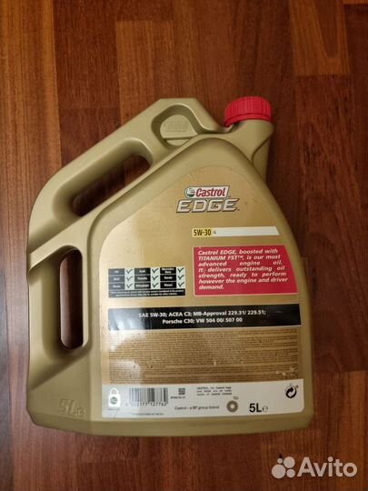 Масло моторное 5w30 castrol edge