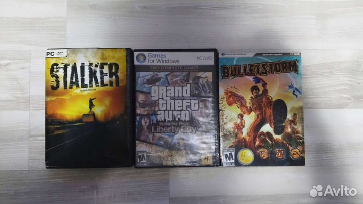 Игровые диски на пк