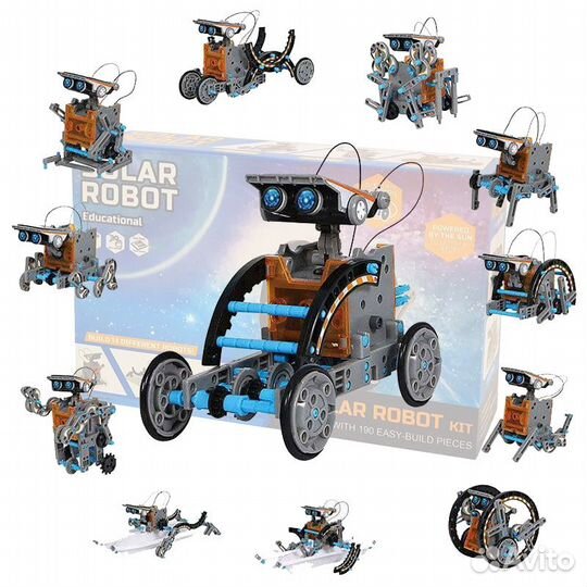 Конструктор Solar Robot (14 роботов)