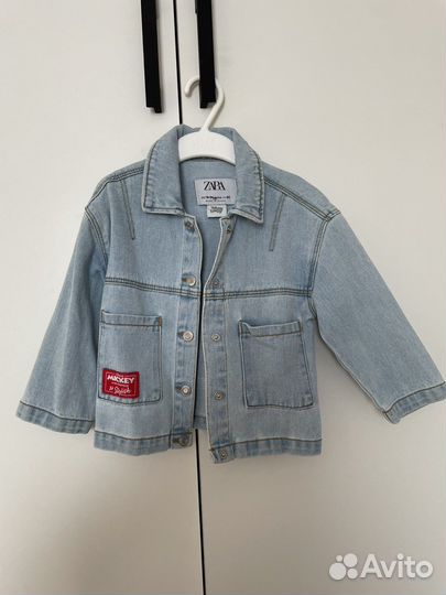 Джинсовка для девочки zara