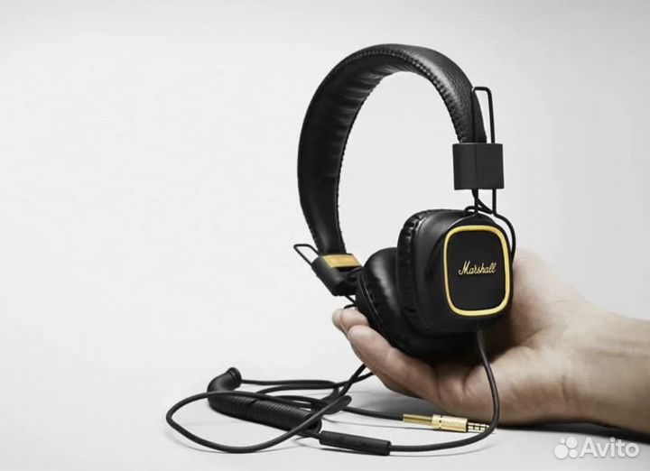 Наушники Marshall Major 1 / Маршал 1 Gold