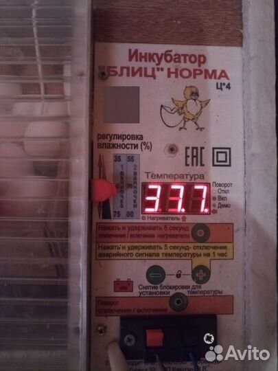 Инкубатор блиц норма 72 яйца