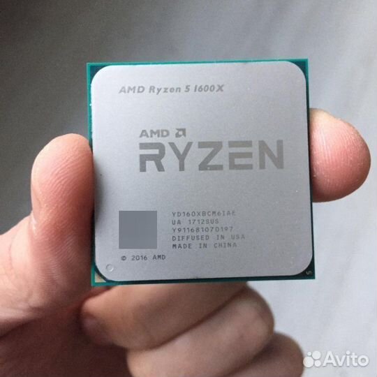 Процессор Ryzen 5 1600X