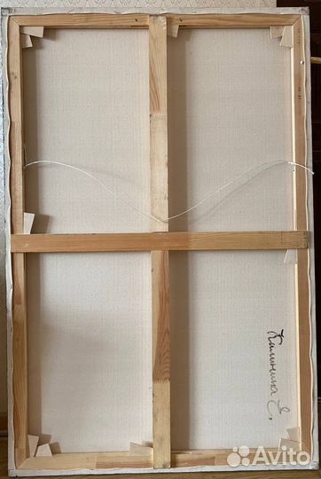 Картина маслом на холсте портрет девушки