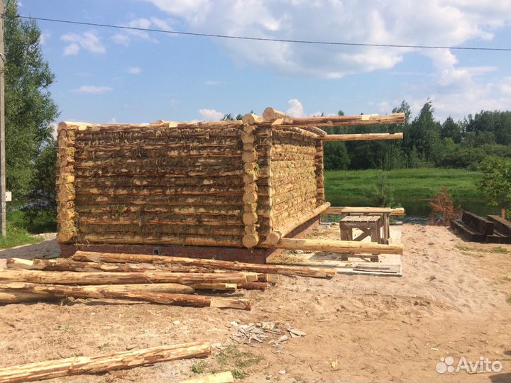 Рубка домов и бань