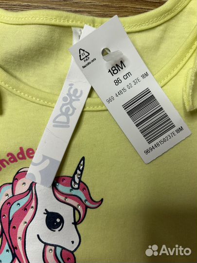 Майка для девочки 86 см idexe Новая