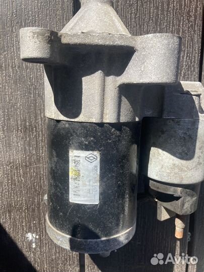 Стартер renault logan sandero largus