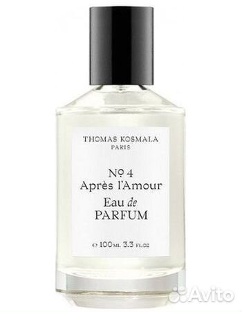 Туалетная Вода № 4 Apres lAmour Thomas Kosmala
