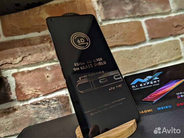 Защитное стекло Oneplus 8T, 9, 9R, качественное 3D