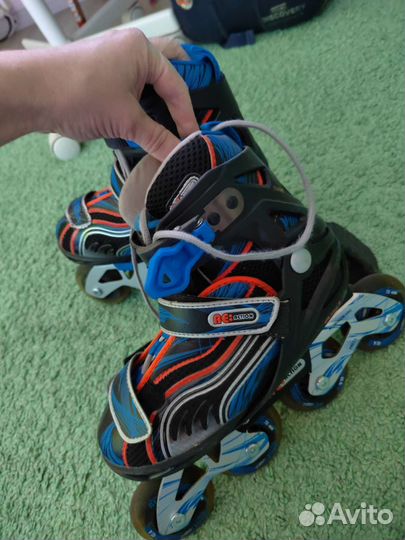 Роликовые коньки детские 31-36р-р