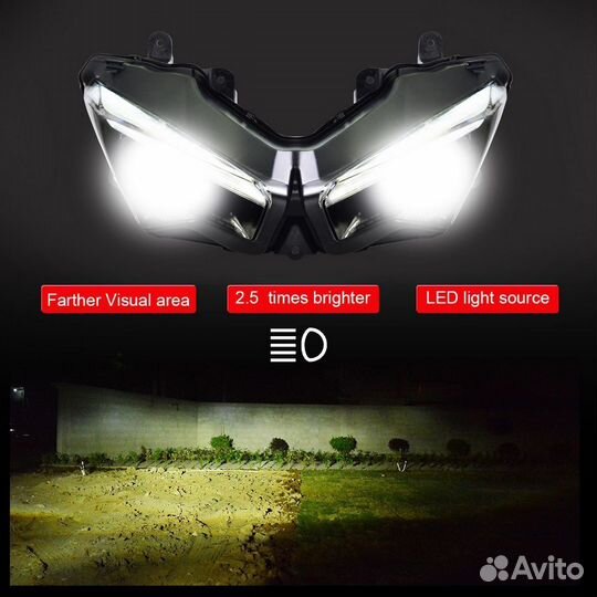 Kawasaki Ninja 400 / Ninja 250 2018-2020 Фара LED