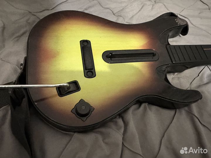Гитара Guitar Hero ps2 wireless и барабаны