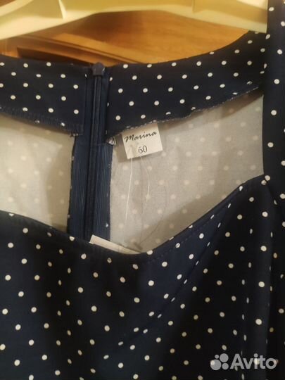 Платье в горошек