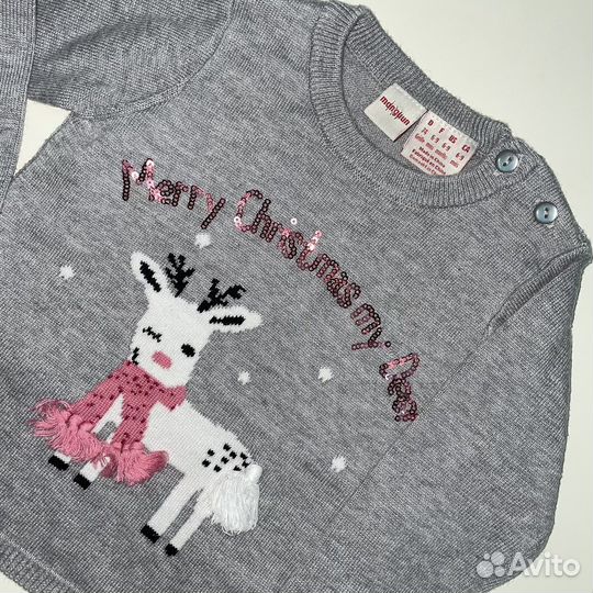 Свитер на девочку 74