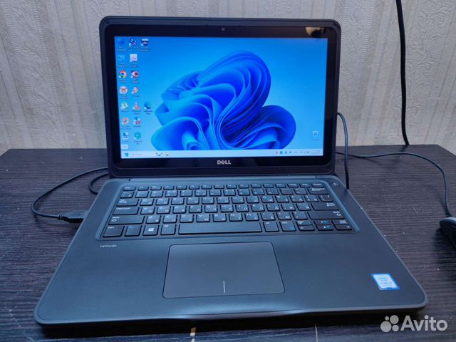 Сенсорный ноутбук dell latitude 3380 Intel core i5 объявление продам