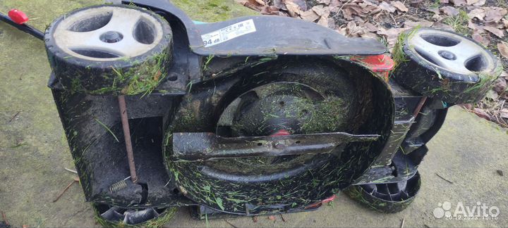 Газонокосилка электрическая bosch