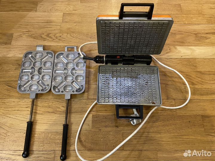 Электрическая вафельница, орешница СССР