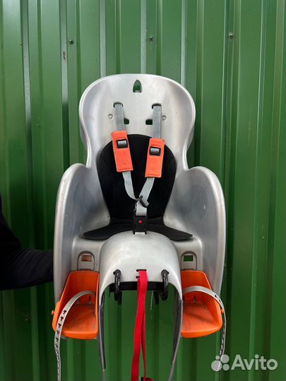 Детское велокресло на раму decathlon