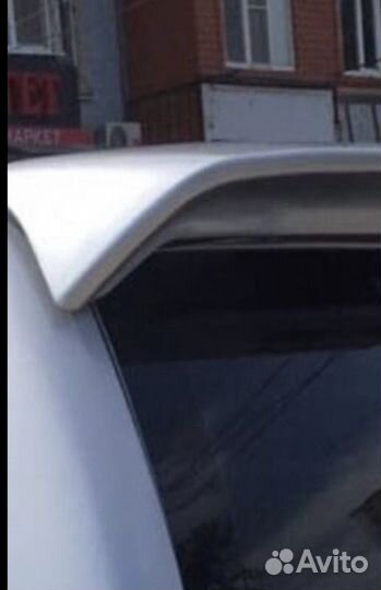 Спойлер на багажник тойота прадо 120