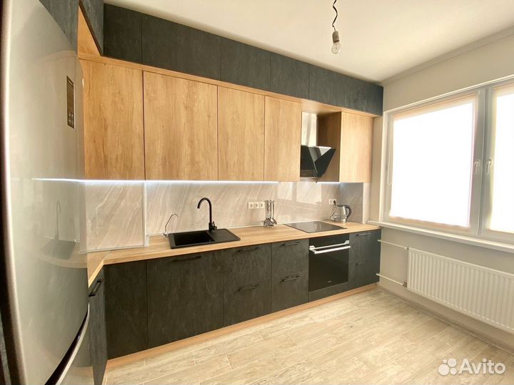 Прямая кухня на заказ. Производство