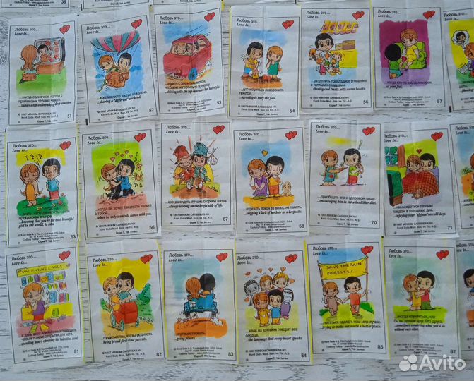 Вкладыши love is