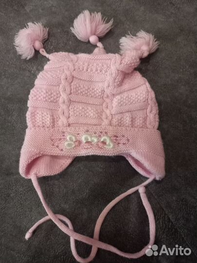Шапка 6-9 месяцев
