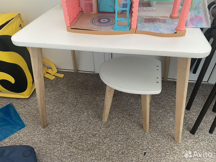 Детский стол и стул