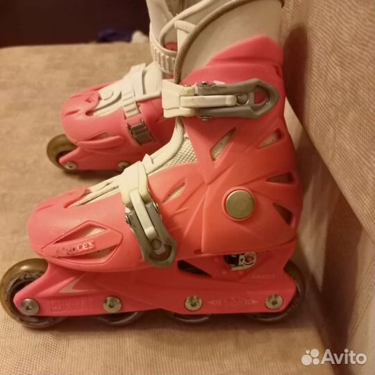 Роликовые коньки детские раздвижные 26-29размер
