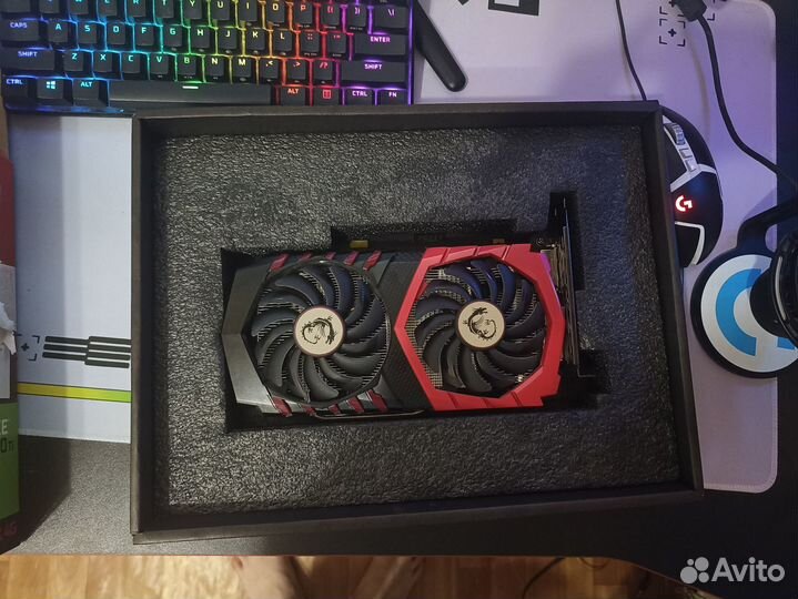 Видеокарта GeForce gtx 1050ti 4gb MSI