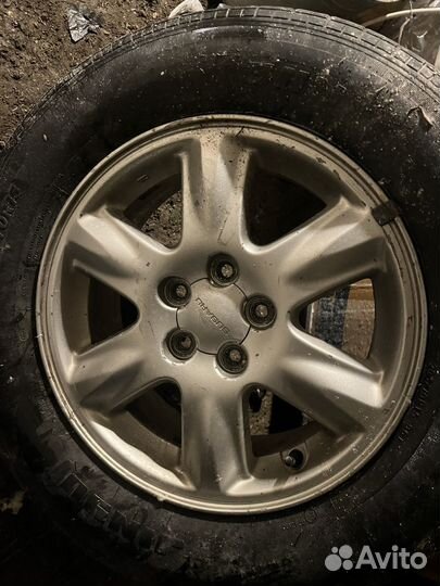 Литые диски r15 на subaru forester