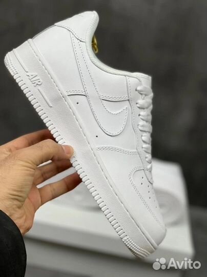 Кеды кроссовки мужские Nike Air Force 1 белые