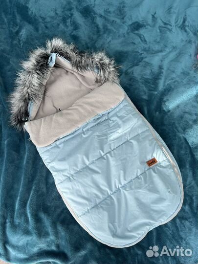 Зимний конверт в коляску