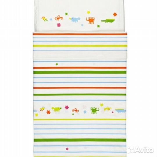 Детское постельное белье, подушка и одеяло IKEA