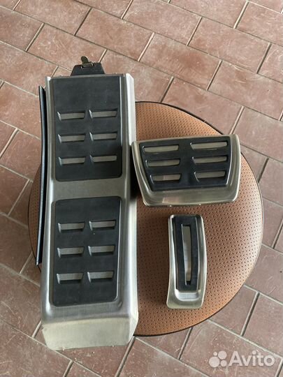 Накладки на педали audi