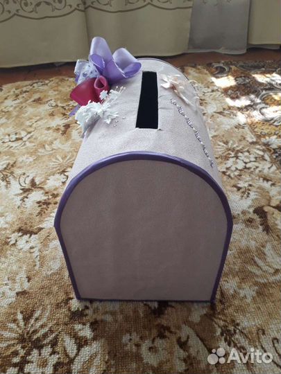 Свадебный сундучок для сбора денег