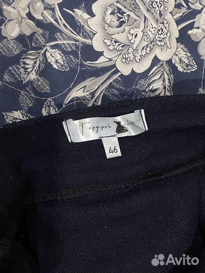 Шерстяные классические брюки широкие палаццо