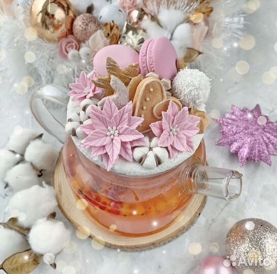 Чайник с декором