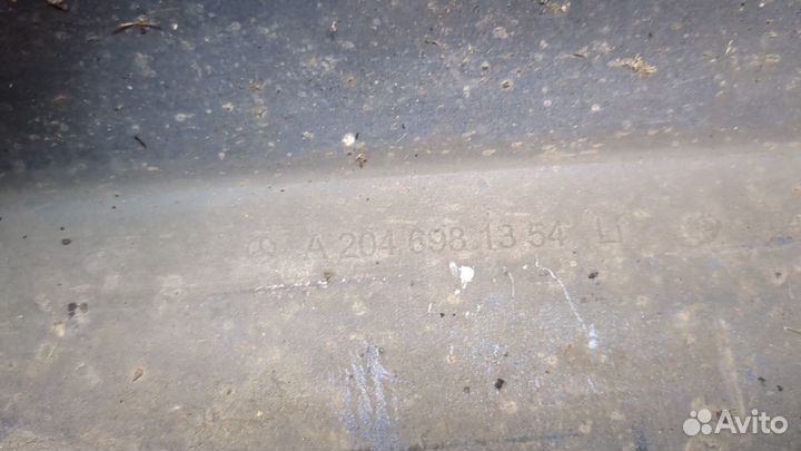 Накладка на порог Mercedes C W204, 2010