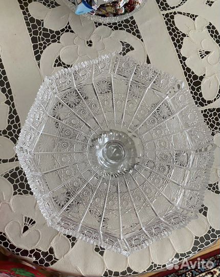 Ваза хрусталь