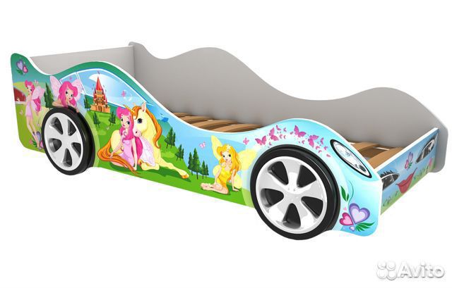 Детская кровать-машина