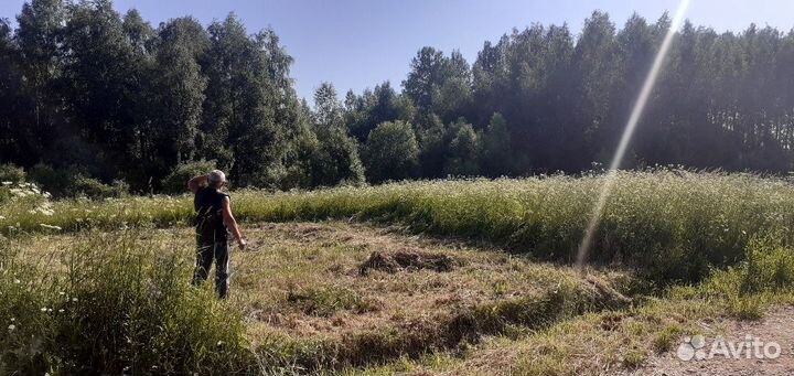 Покос травы/Работы на садовом участке/Удаление