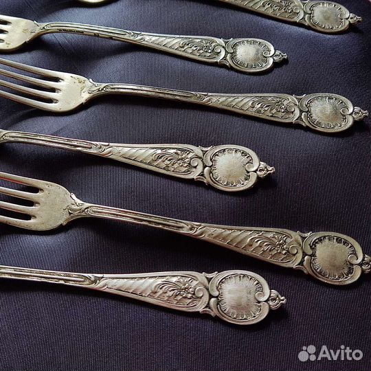 6 старинных вилок