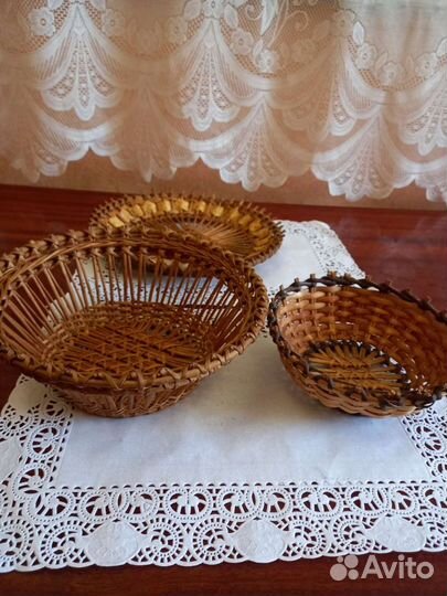 Плетёнки для фруктов,конфет