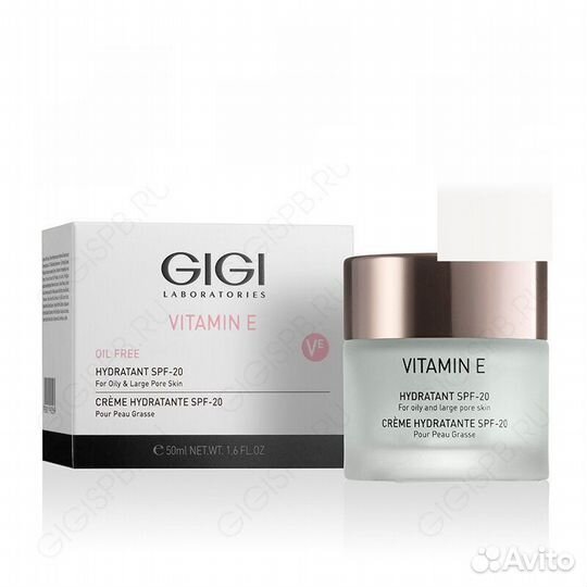 Gigi Крем Vitamin E Moisturizer for oily skin