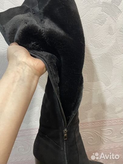 Сапоги ботфорты