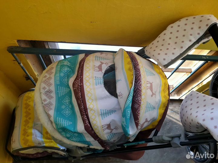 Санки коляска nika 7 2